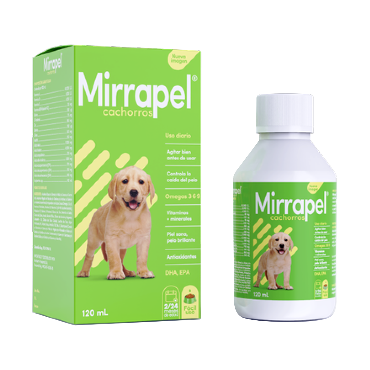 SanFer-Mirrapel-Cachorros_120mL Mirrapel® Cachorros Producto Sanfer